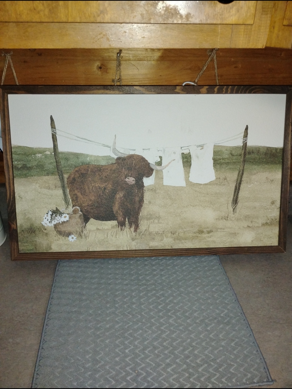 Hobby Lobby Highland Cow Wall Decor